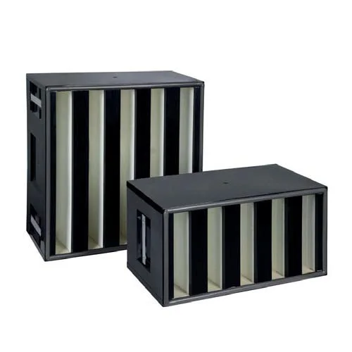 Apsolutni HEPA filter visokog kapaciteta – V tip P40, plastični okvir