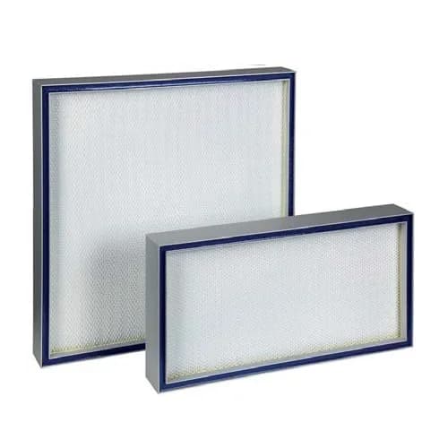 Gelom zaptivani HEPA filteri – aluminijumski okvir AN 80 mm