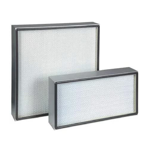 HEPA filter sa laminarnim protokom – aluminijumski okvir AL 125 mm