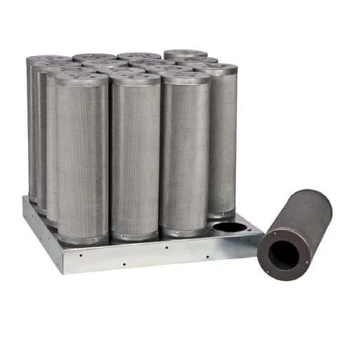 Odour and grease removal filters
